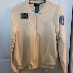 Disney Parks Star Wars Sweater Adult Medium Galaxy Edge Rebel Alliance Full Zip
